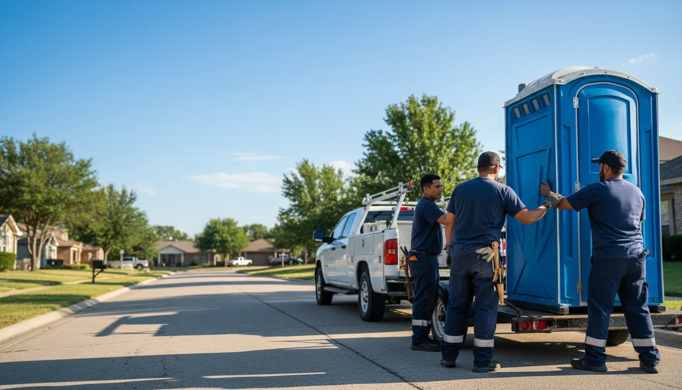 Portable Toilet Rental in Lancaster, KS near me